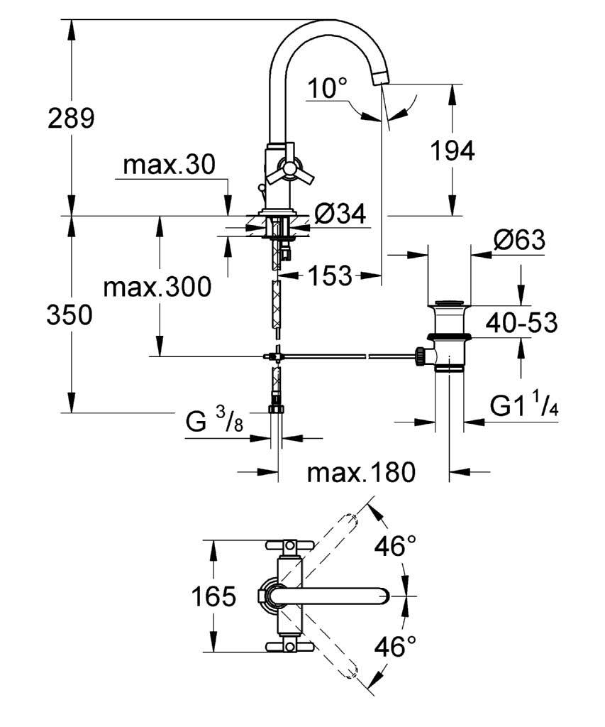 Basin Mixer T7187