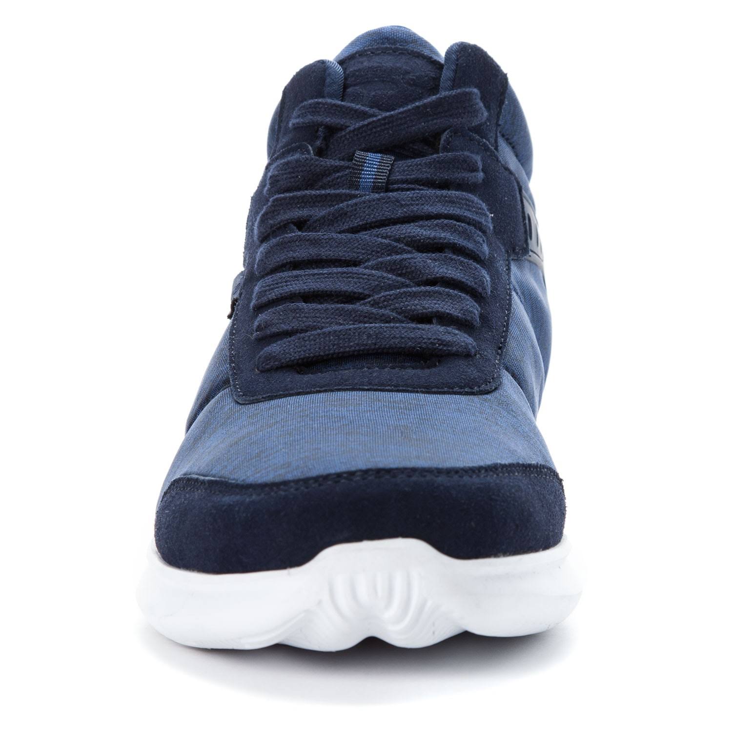 Navy Hi Work Boots O6402