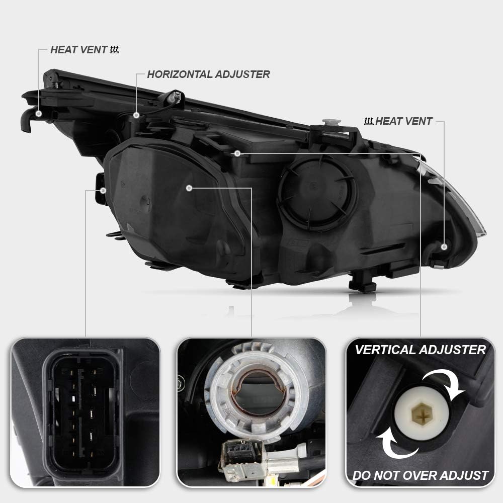 Projector Headlight Assembly Left Driver Side C10704