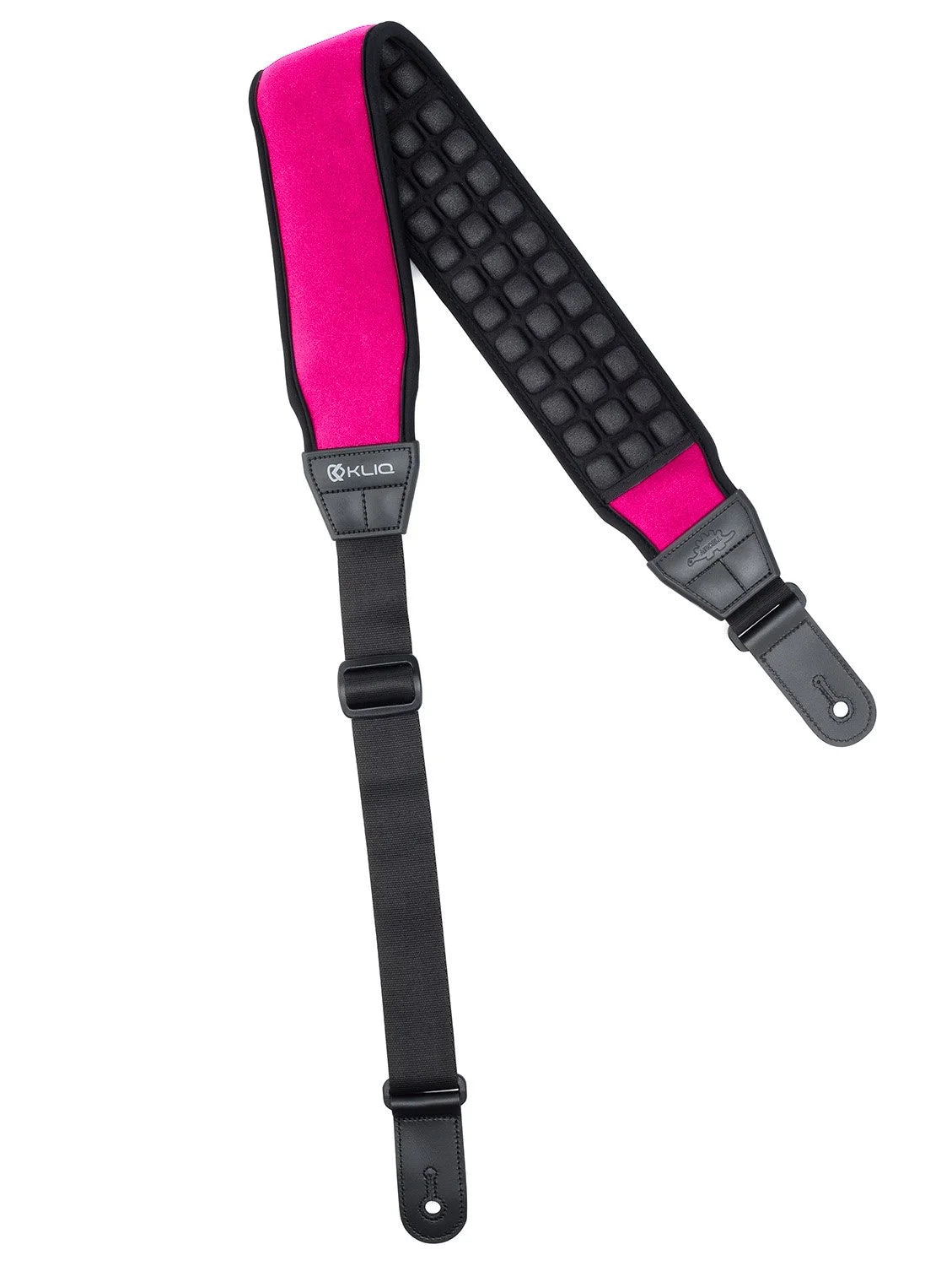Black Neoprene Guitar Strap V8172