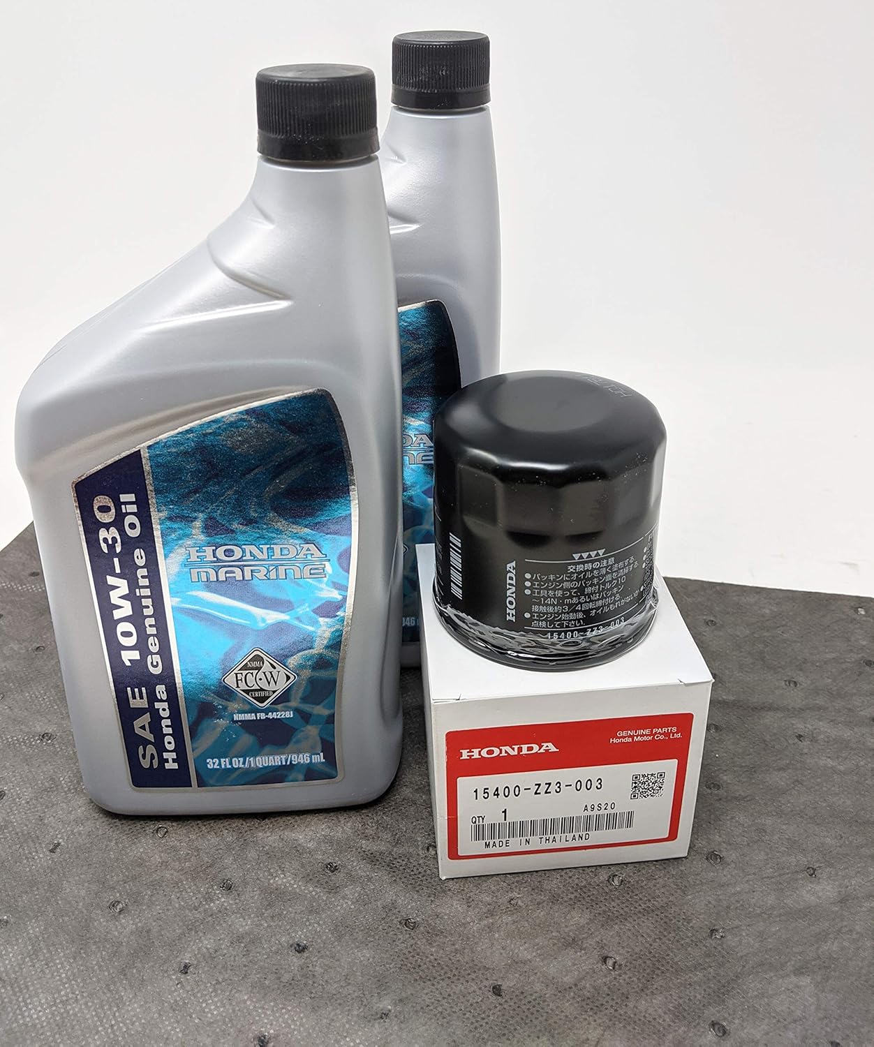 2-Quarts 10W-30 Oil and Filter Pack of 2 U3824