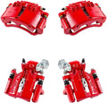 Red Powder Coated Caliper Assembly Set Kit U644