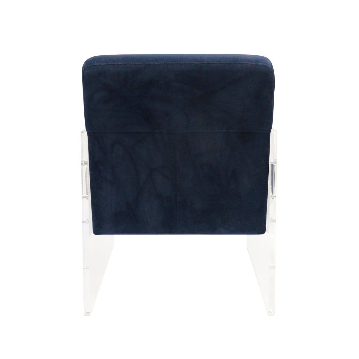 Navy Velvet Accent Chair Z393067