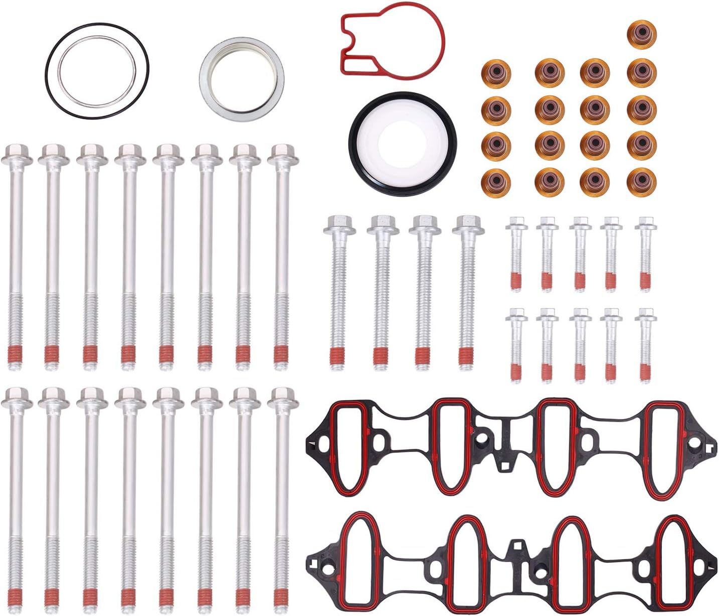Cylinder Head Gasket Set with Head Bolts Compatible 4.8L 5.3L O990