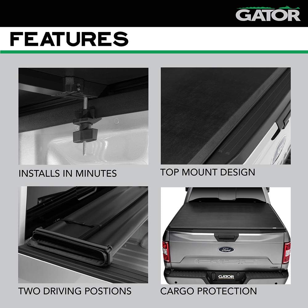 Soft Tri-Fold Truck Bed Tonneau Cover P372780