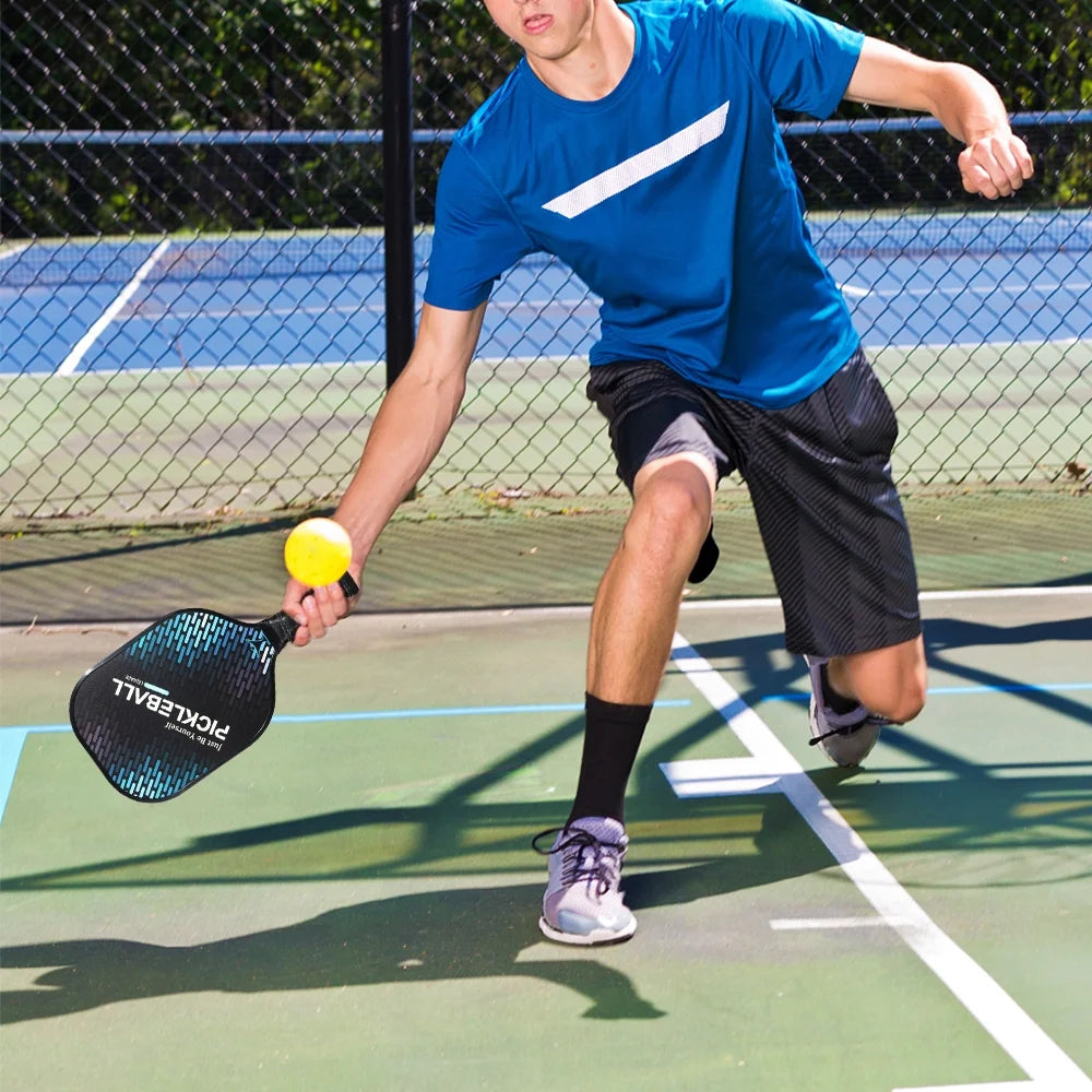 Carbon Fiber Pickleball Paddle and Ball Set M134272