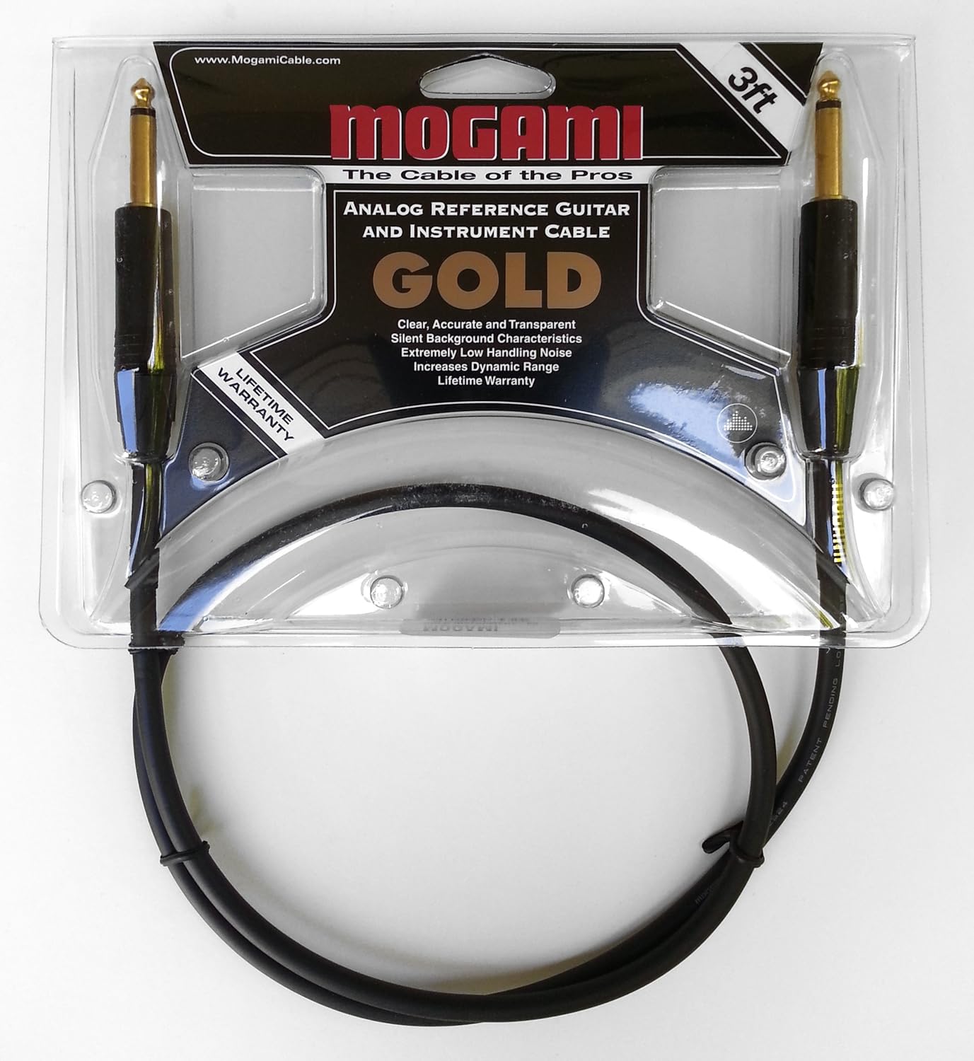 10 Foot Pack of 2 Guitar Instrument Cable O269343