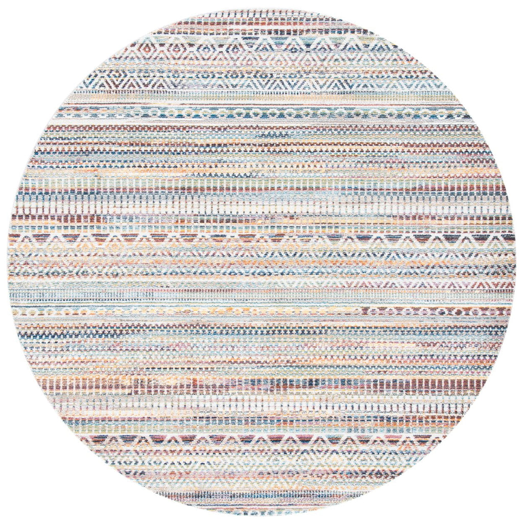 Rust / Gold Rug W7421