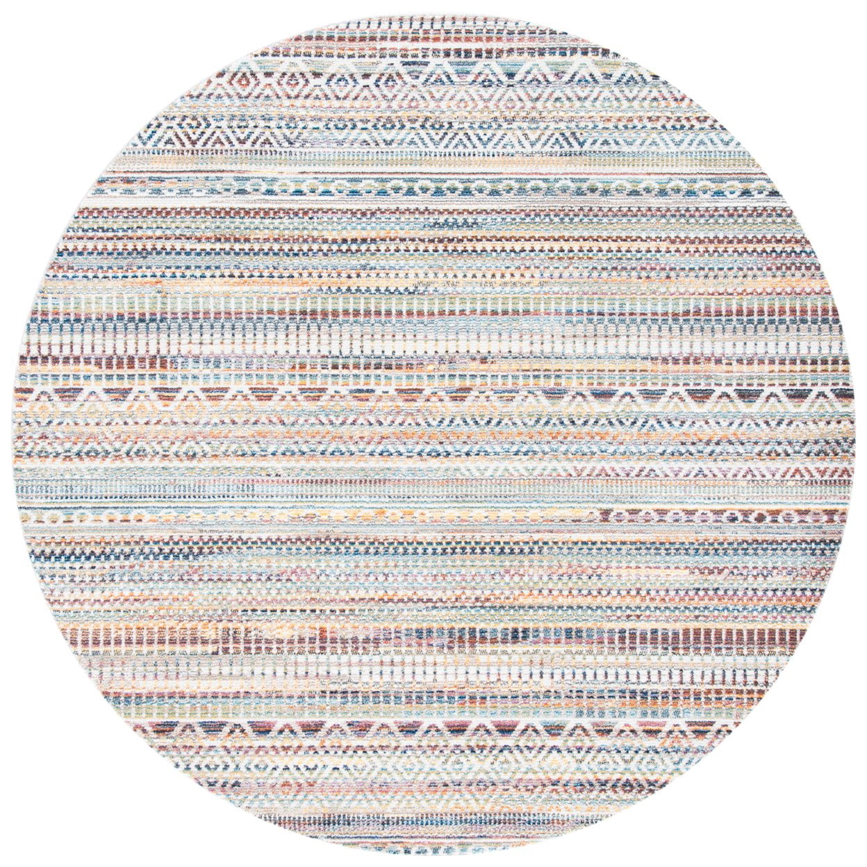 Rust / Gold Rug W7421