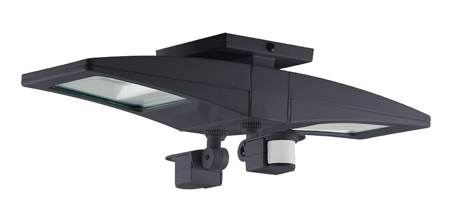 Bronze LED Ceiling Light with 2 Mini Sensors J18571