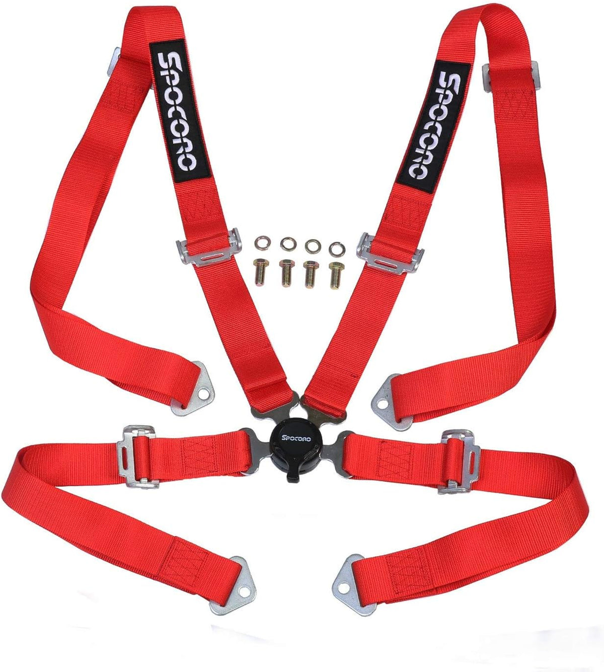Red Cam Lock Racing Safety Harness L86841