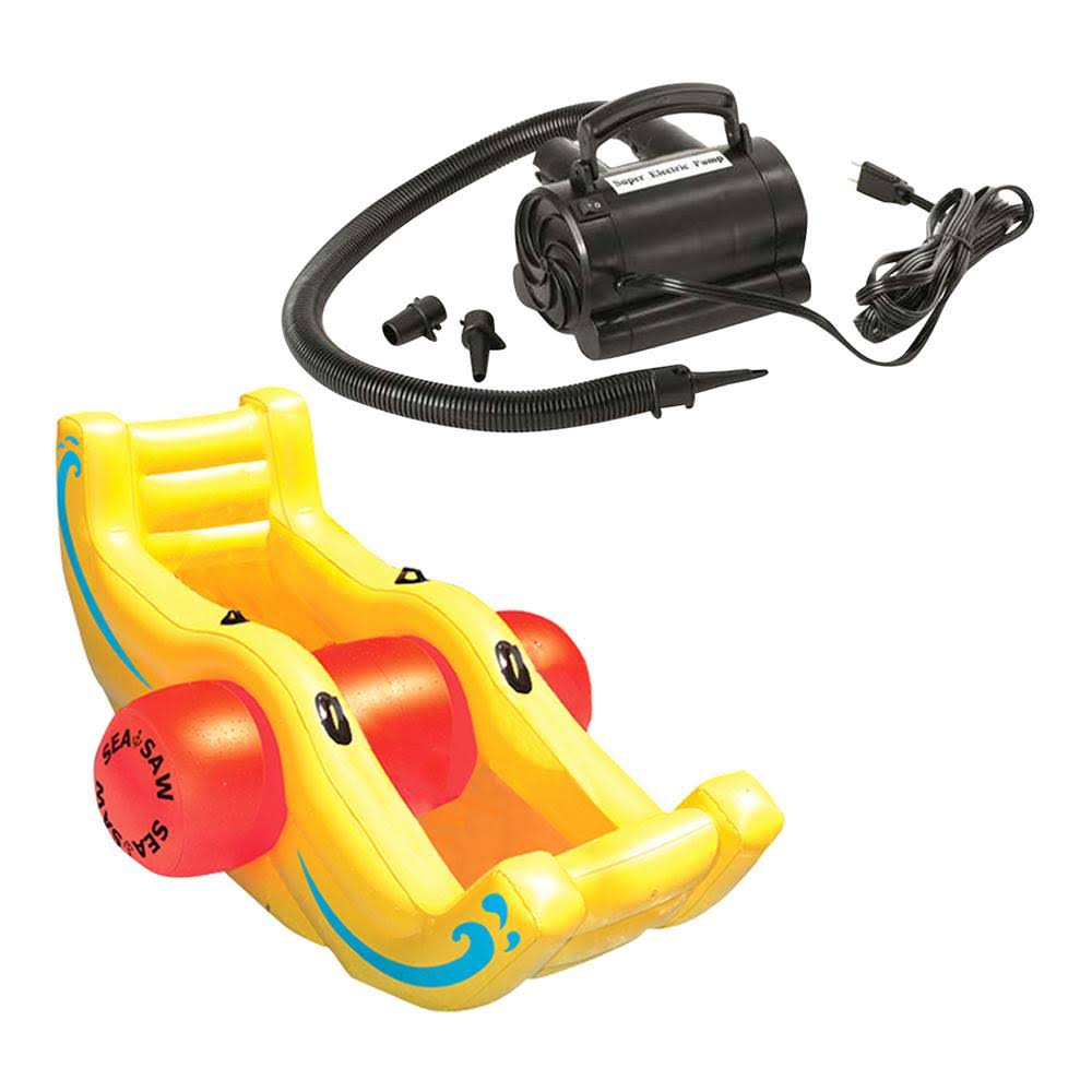 Pool Inflatable Float Sea-Saw Rocker with 110V Air Pump M85221