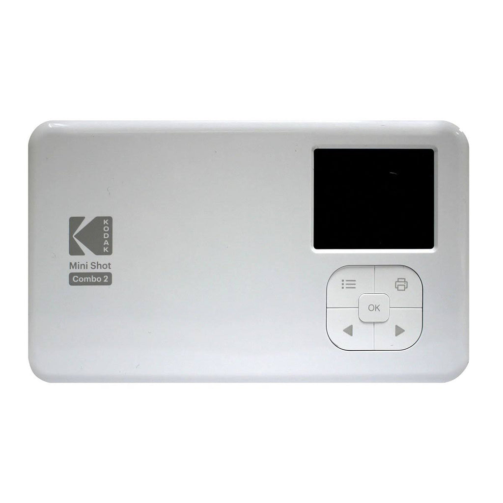 White Instant Digital Print Camera with Bluetooth Y1349