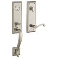 Right Handed Single Cylinder Handleset Satin Nickel A24929