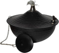 Smooth Black Tabletop Torch Set of 4 E4335