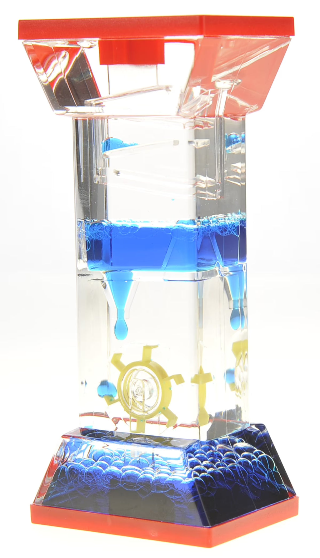 Blue Liquid Motion Bubbler I7695