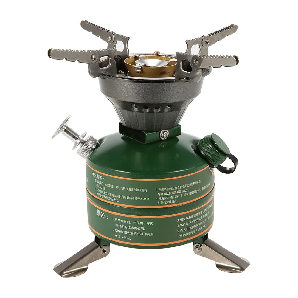 Portable Gasoline-burning Camping Furnace Cooker X129632