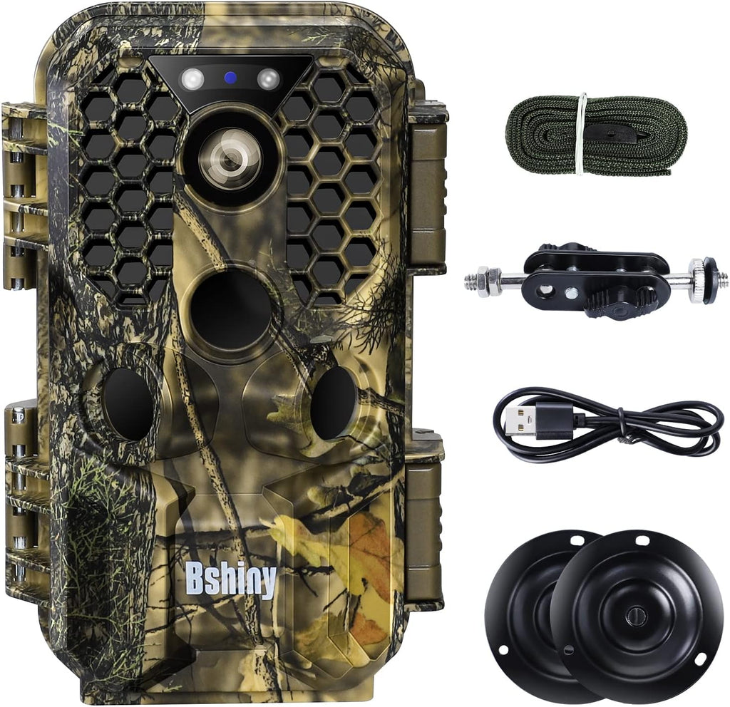4K 30MP Night Vision Motion Activated Waterproof WiFi Bluetooth Trail Camera A403
