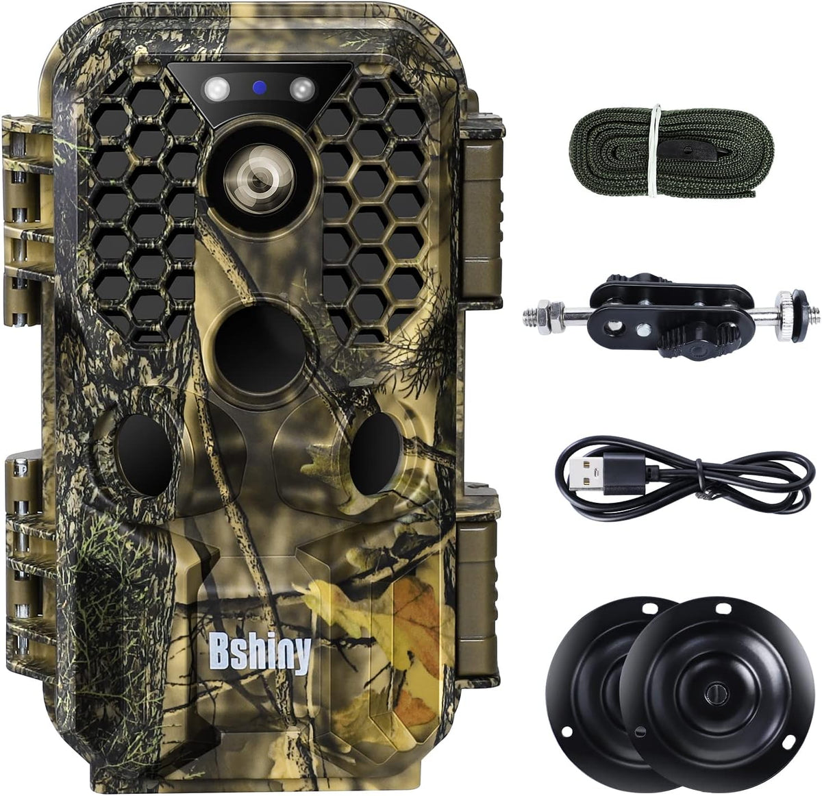 4K 30MP Night Vision Motion Activated Waterproof WiFi Bluetooth Trail Camera A403