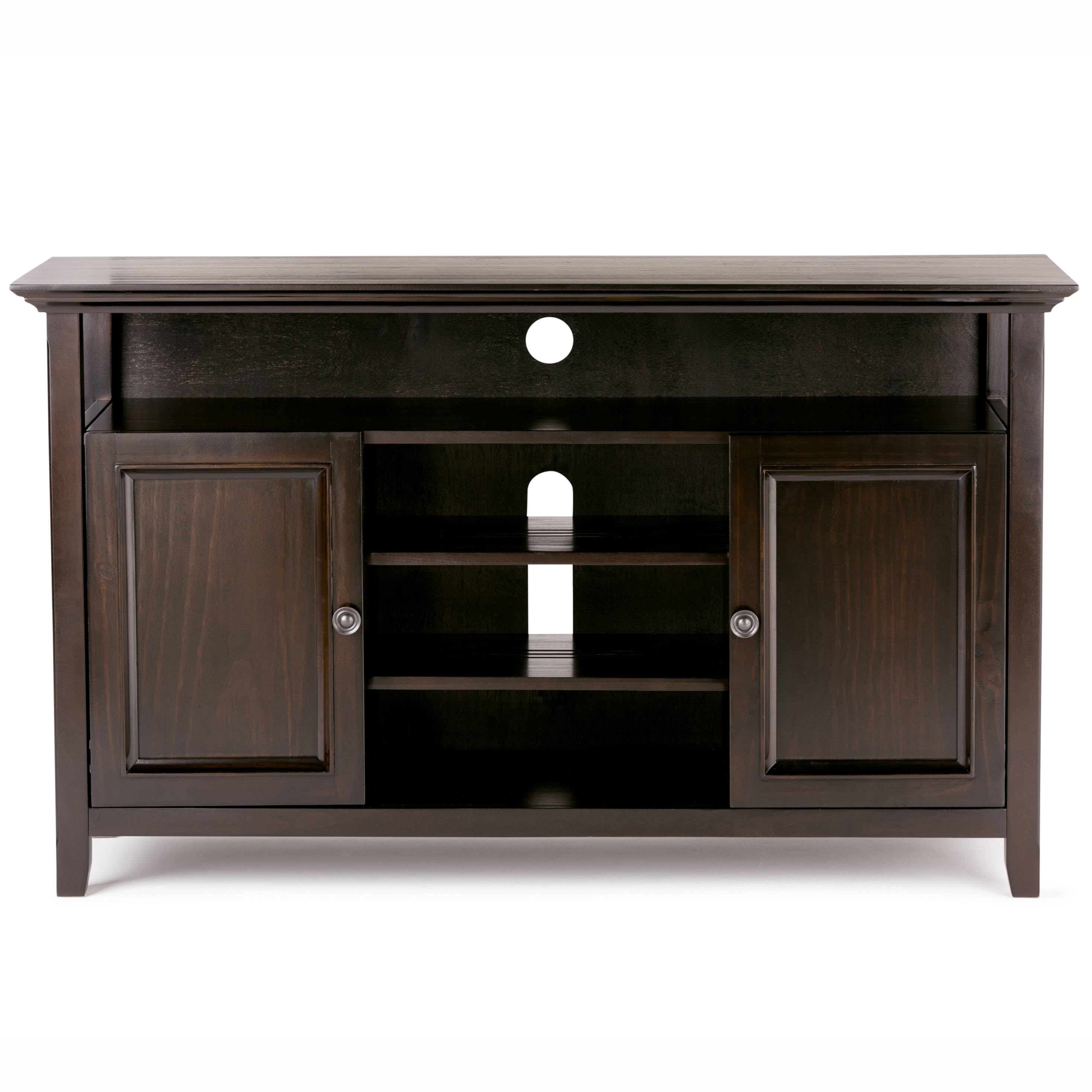 Wood Transitional TV Media Stand Z84741