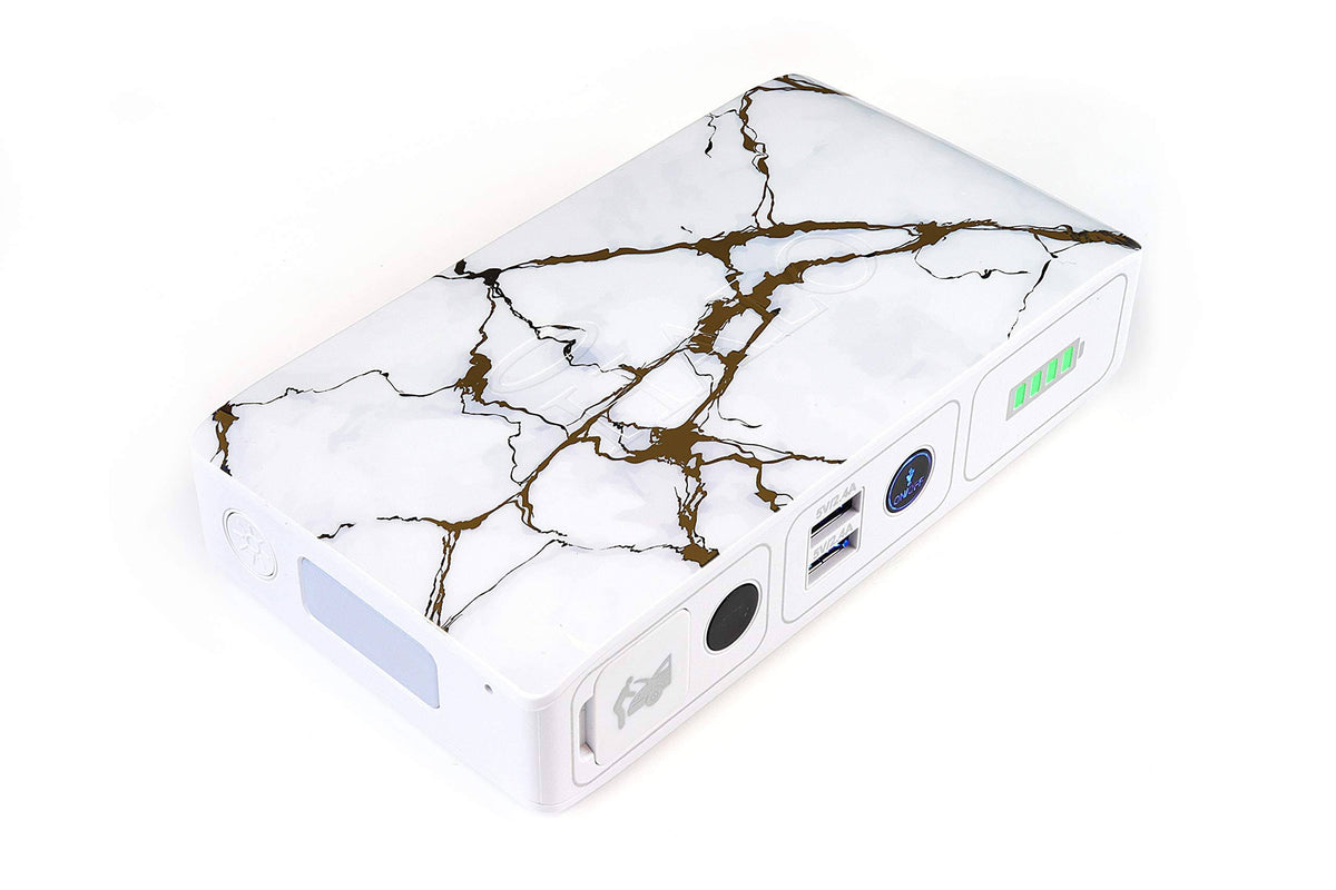 Gold Marble Compact Portable Charger & Car Jumpstarter J7769
