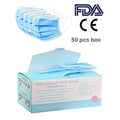 3-Ply Disposable Face Mask, 50 Pk J124862