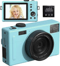 Pink 24MP Full HD 1080P Digital Camera with 3 Inch IPS Screen, Pack of 2 O25472