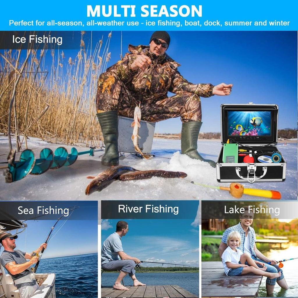 9 inch Color Monitor Underwater Fishing Camera with 30m Cable P61551