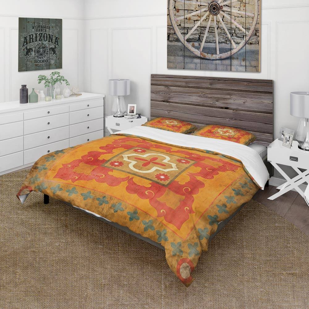 Queen/Full Duvet Cover and Shams Bedding Set N6532