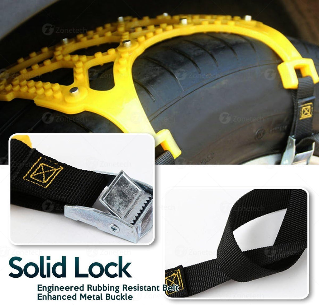 Car Mud Snow Chains Pack Of 6 O824