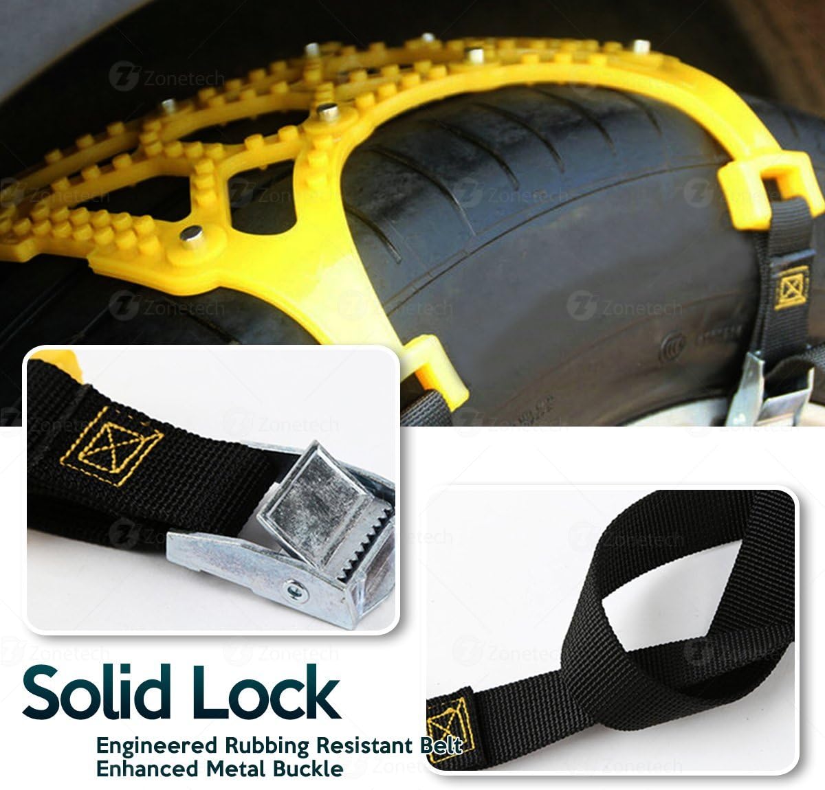 Car Mud Snow Chains Pack Of 6 O824