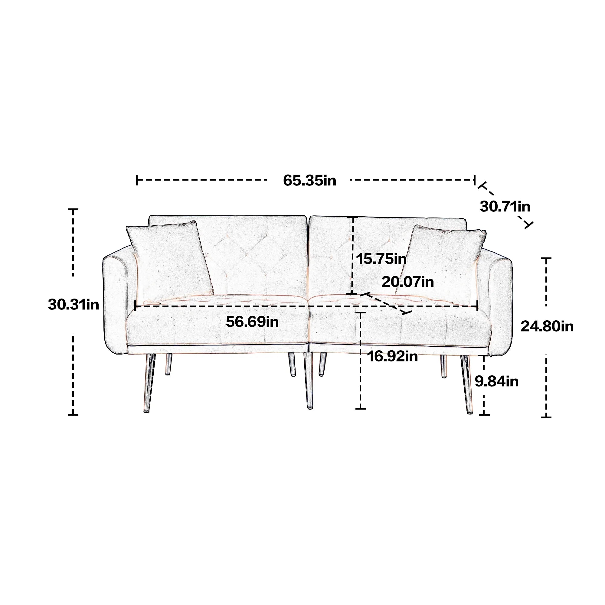 Blue Velvet Sofa Loveseat Set X5590