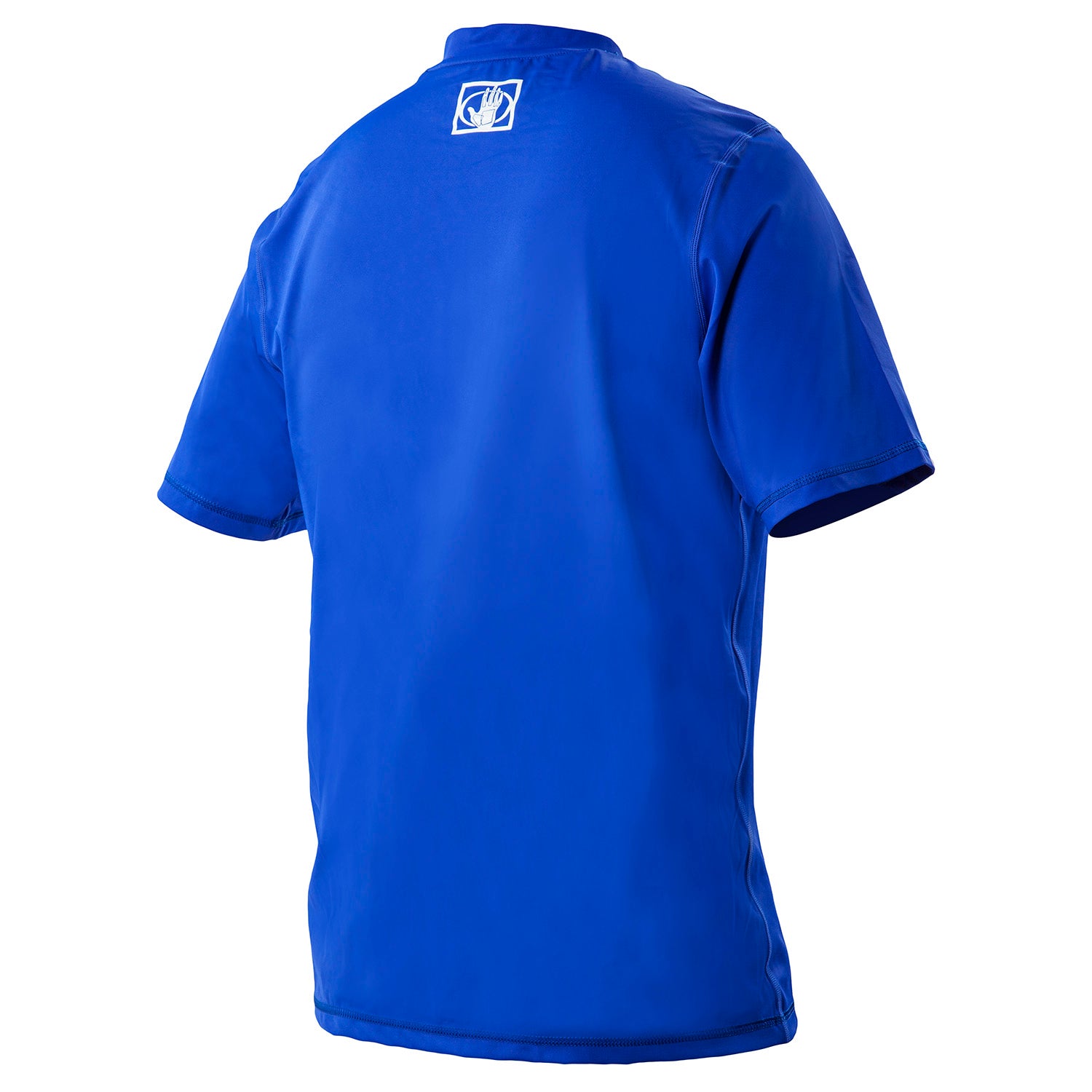 Blue Loose Fit Rash Guard Swimshirt H2438