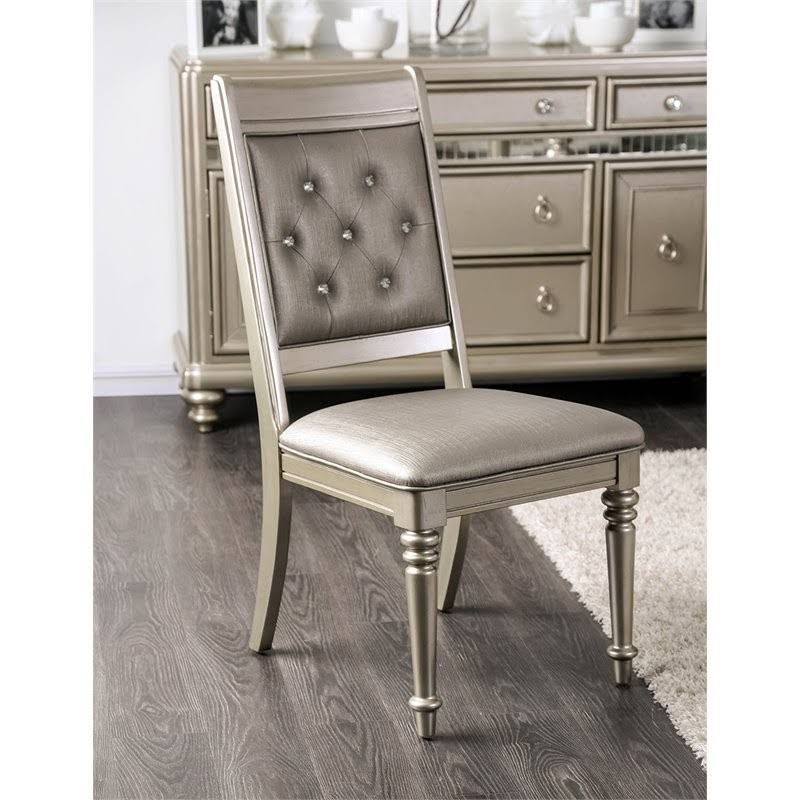 Faux Leather Dining Side Chair (Set of 2) P541877