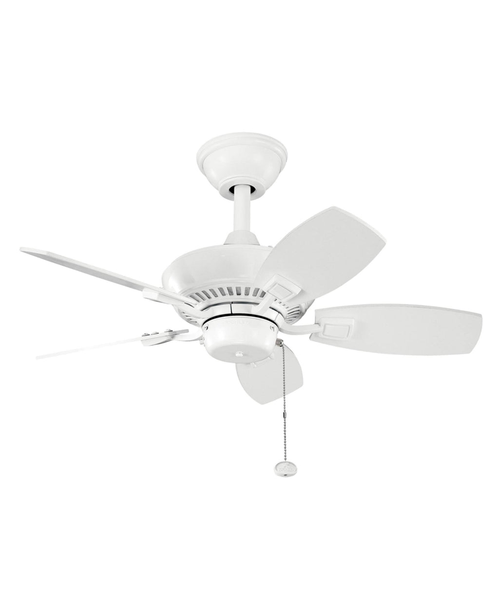 White Ceiling Fan K163588