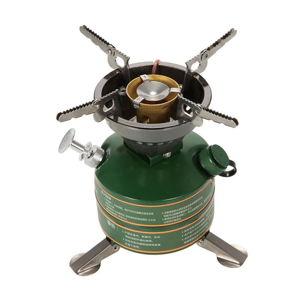 Portable Gasoline-burning Camping Furnace Cooker X129632