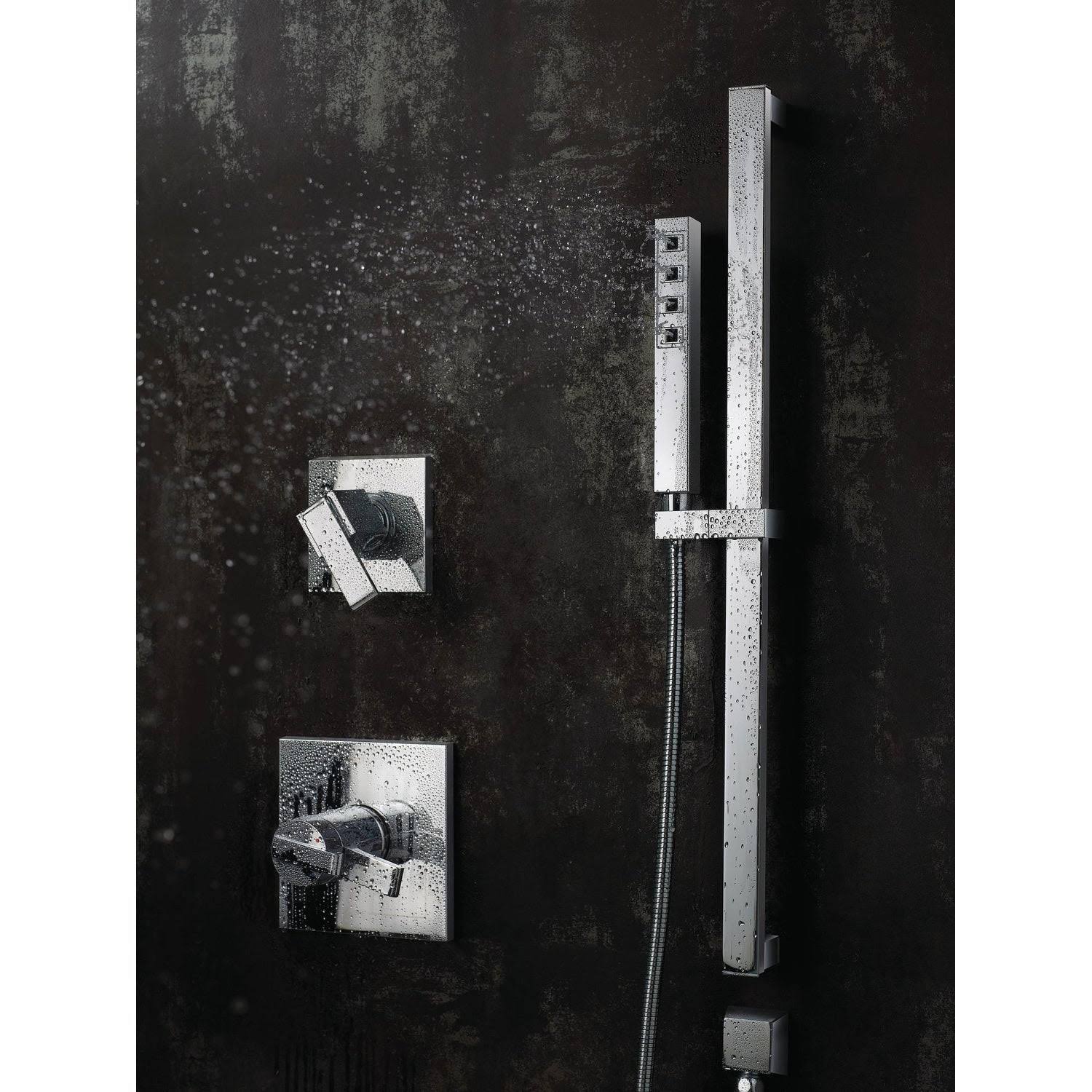 Chrome Slide Bar Hand Shower M616