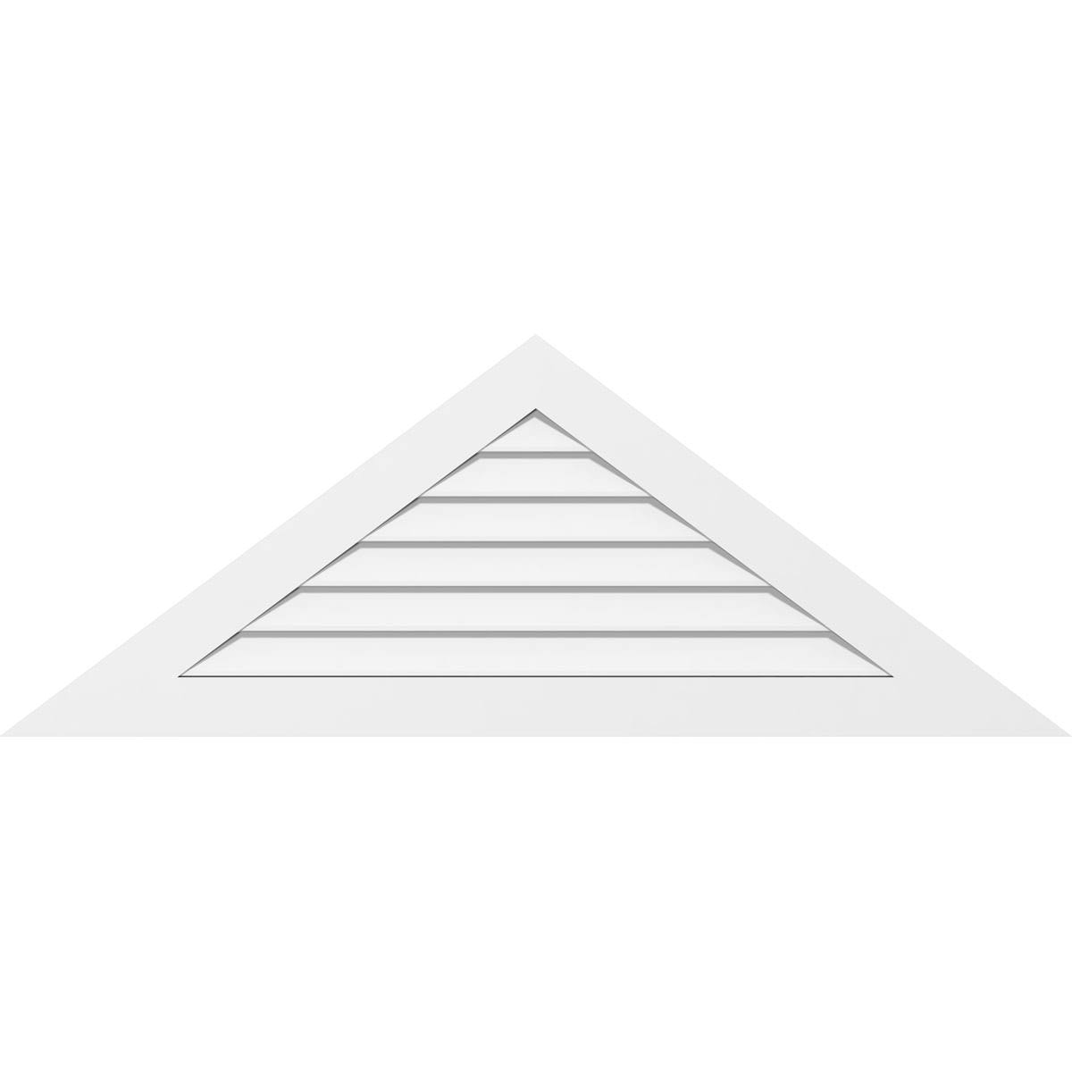 Triangle Surface Mount PVC Gable Vent L11534