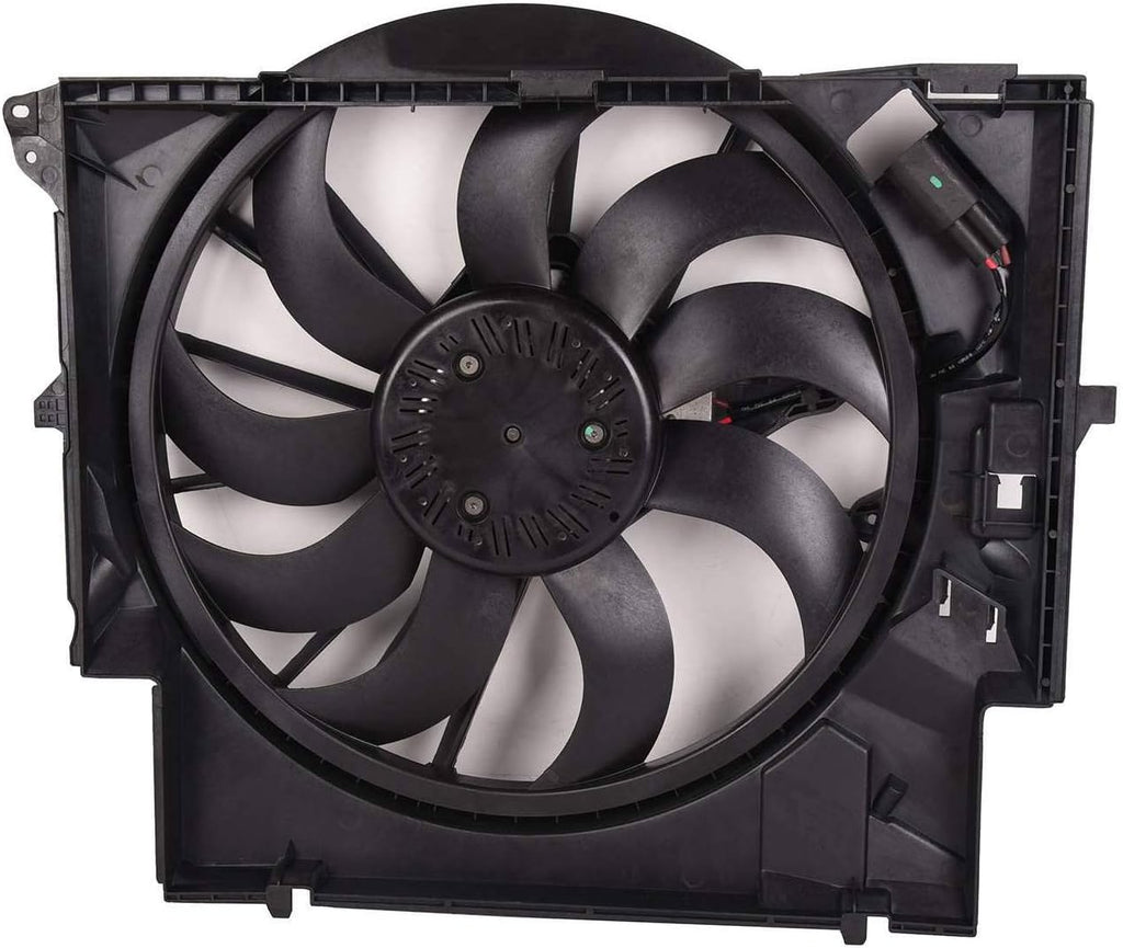 Radiator Cooling Fan Assembly for BMW 135i 335i X1 Z4 2007-2016 E139