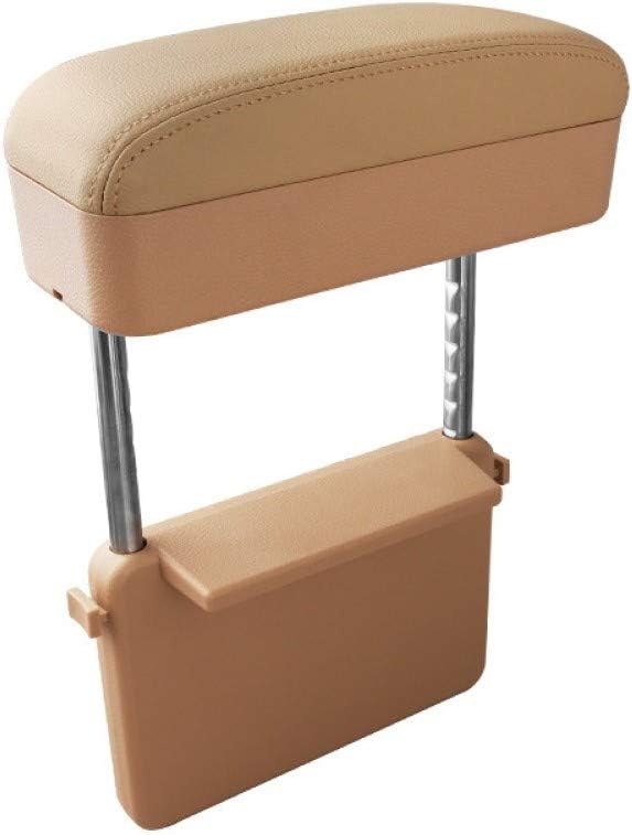 Armrest Cushion Box Protector for Universal Auto Car Center Console Armrest Extender Elbow Forearm Wrist Rest Support Adjustable Height Comfort Pads with Black Line K7636