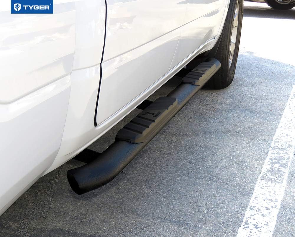 Textured Black Side Step Nerf Bars U286