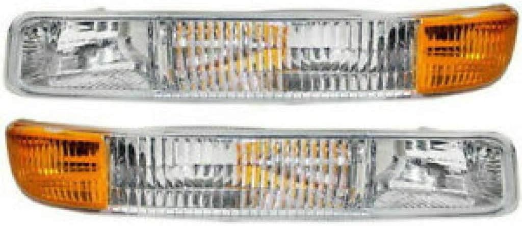 Front Signal Corner Light Pair for Chevy Tahoe 2000-2006 Y846