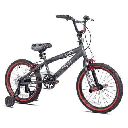 18 inch Charcoal Gray Freestyle BMX Bike Y7235
