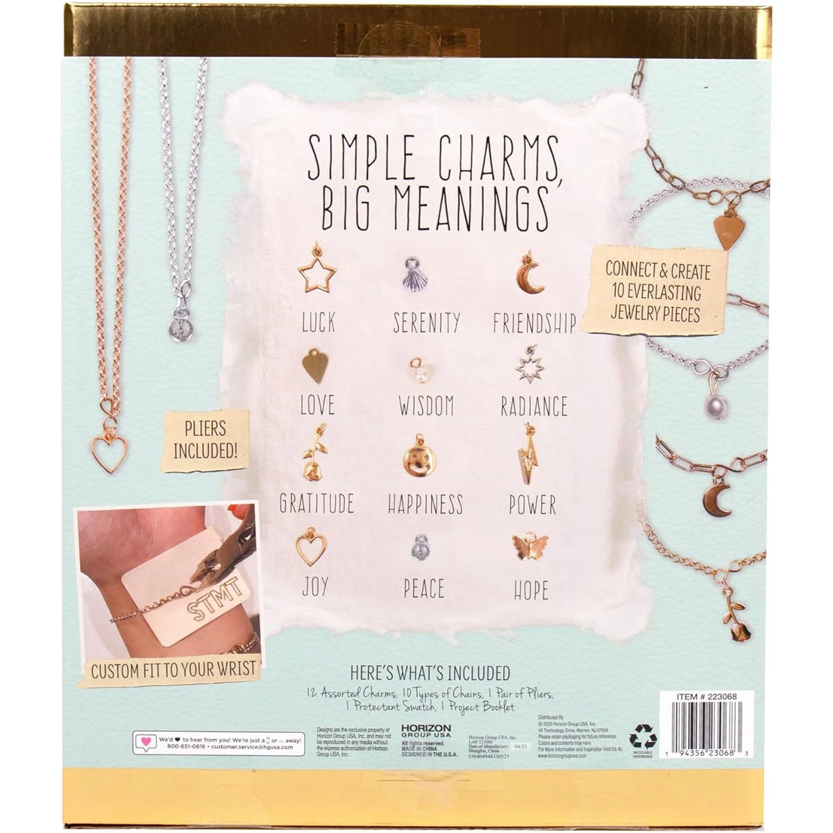 DIY Infinity Bracelets Craft Set F779