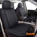 Black 2 pcs Ram Seat Covers A81935