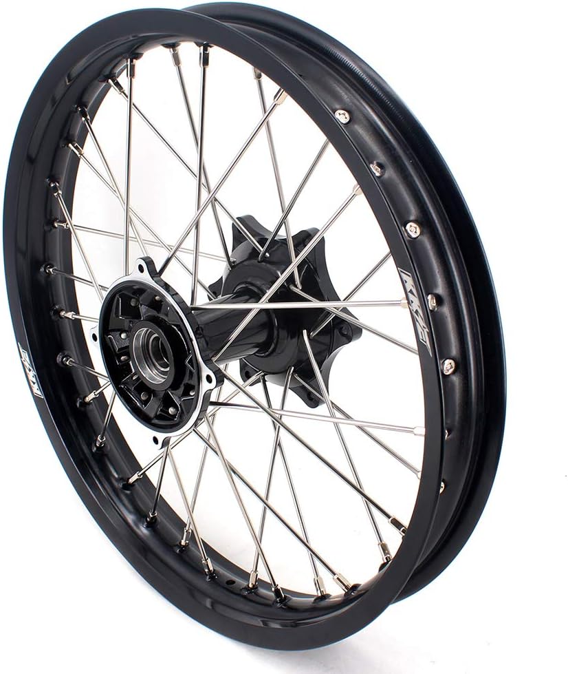21/19 Mx Casting Dirtbike Wheels Black Hub Q651011