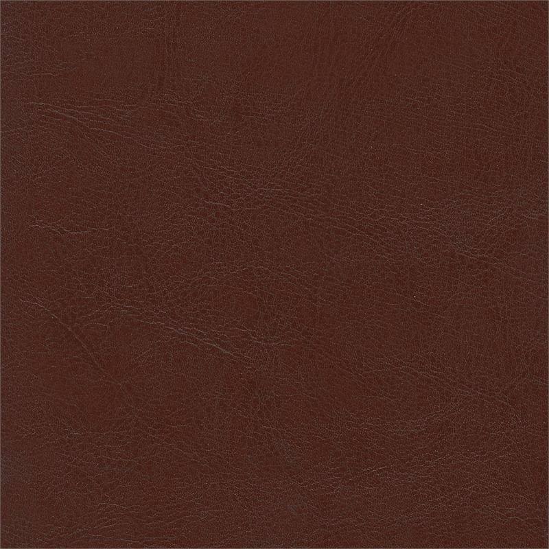 Harvest Cherry Leather Mid Back Tufted Office Chair O1180