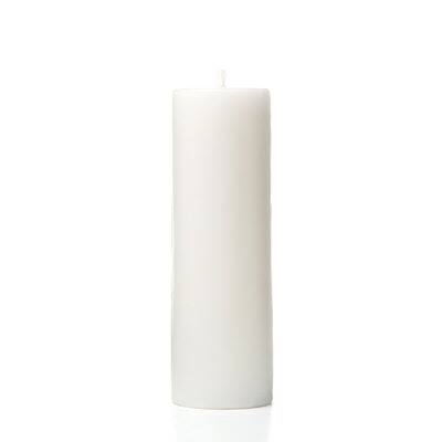 White Scented Pillar Candle Set of 12 I12800
