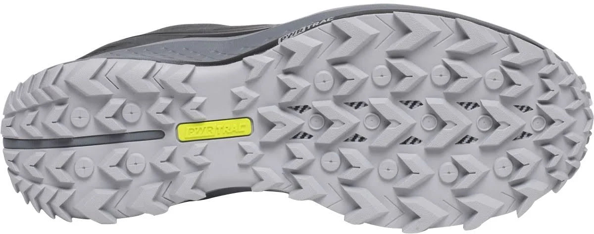 Grey/Black Men's Size 12 Trail Running Shoes J22123