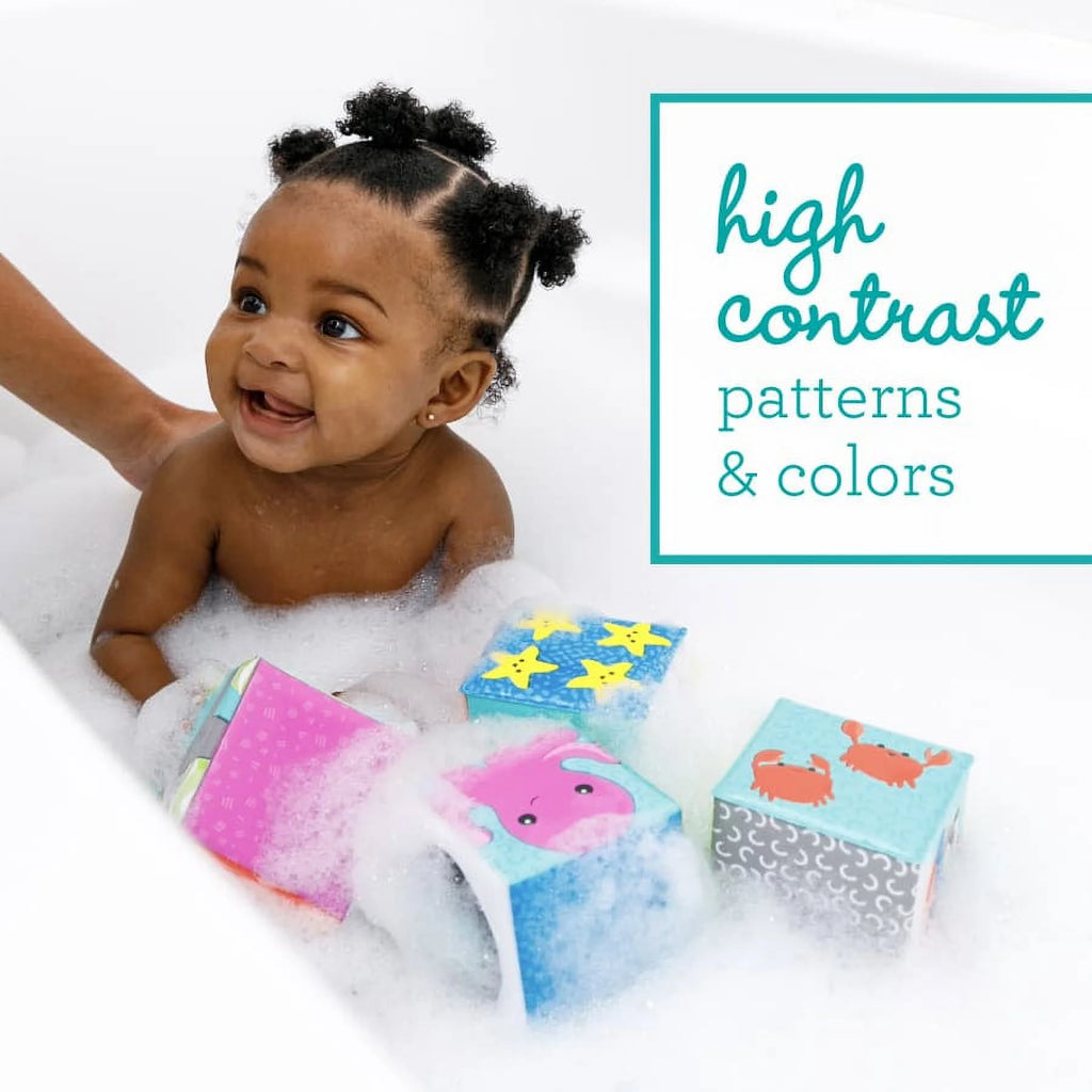 Multicolor Sea Animals Bath Blocks C86914